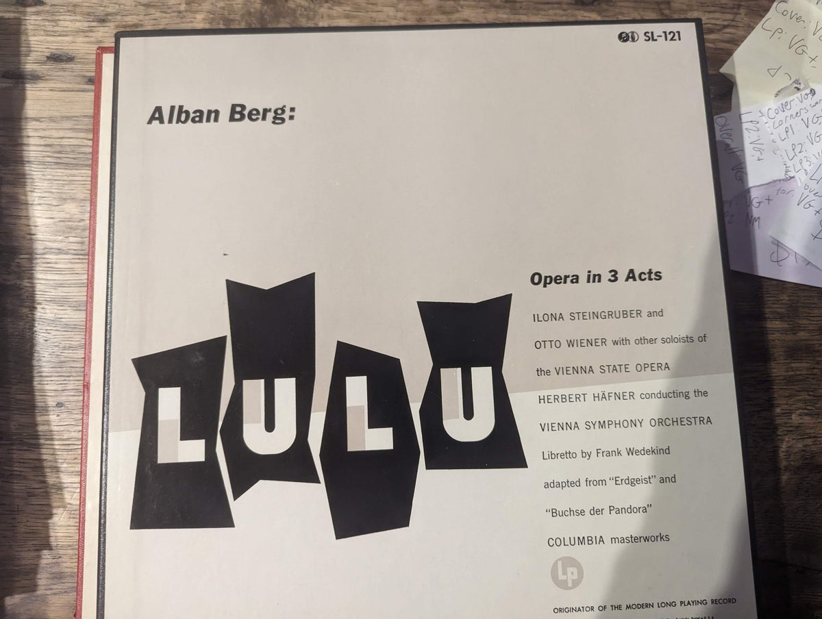 [USED] BERG, ALBAN Lulu  BOX SET