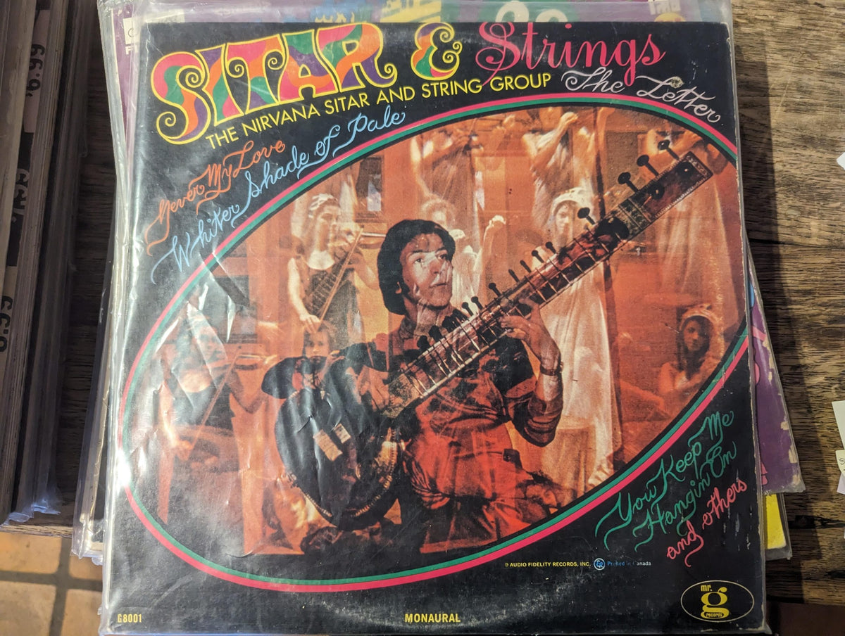 [USED] THE NIRVANA SITAR & STRING GROUP Sitar & Strings LP