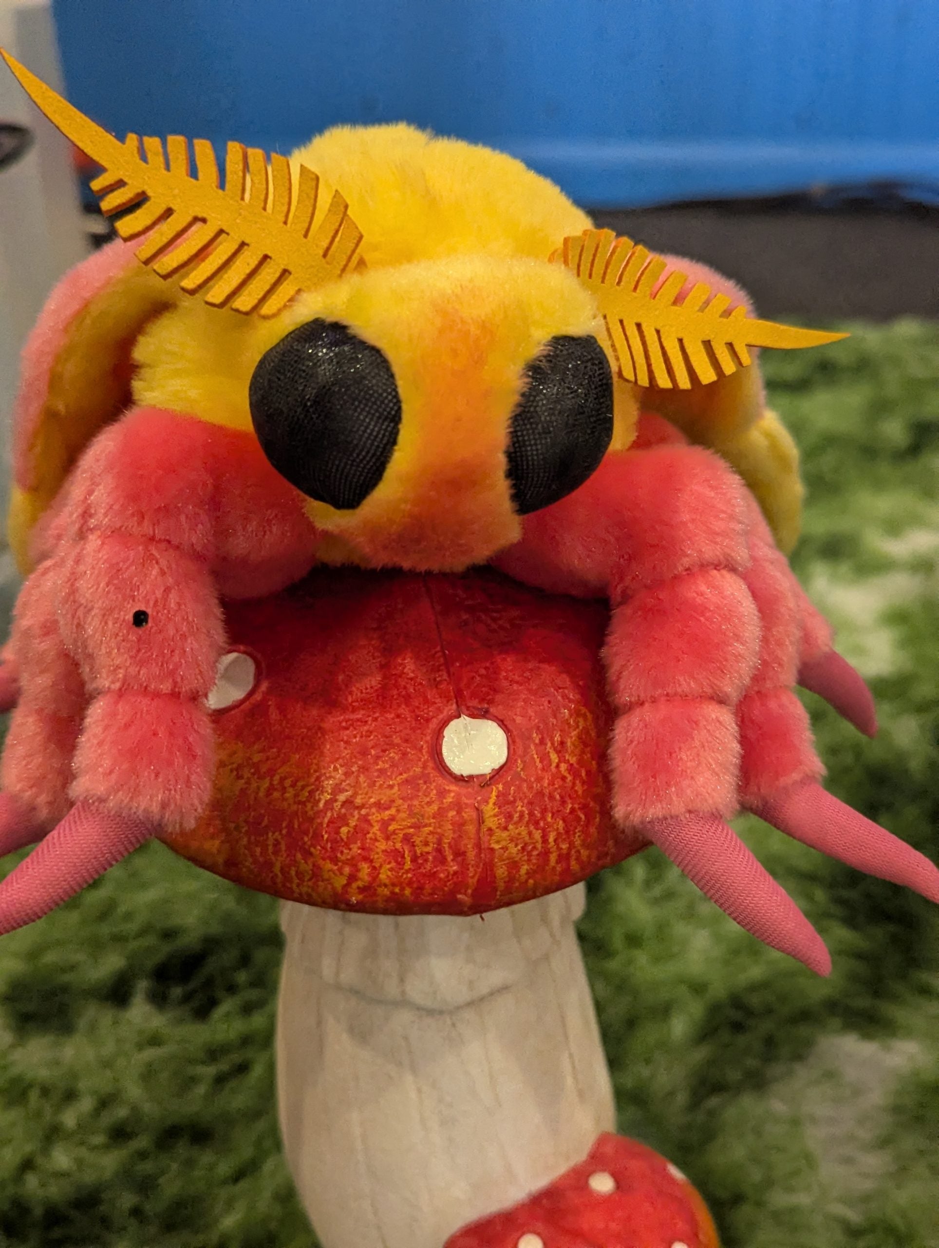 Rosy Maple Moth Soft Plush Toy - Gage Beasley