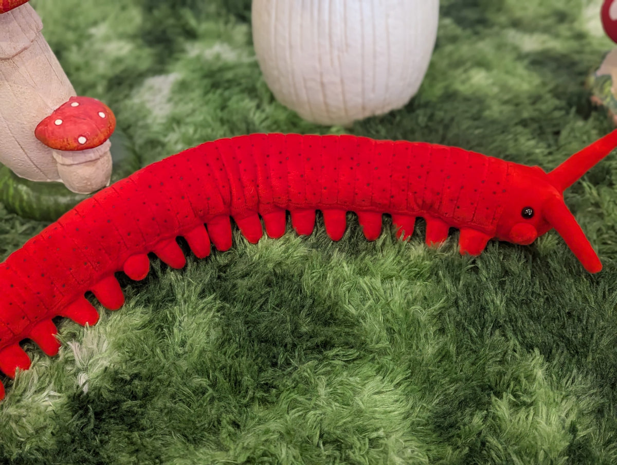 Velvet Worm Soft Stuffed Plush Toy
