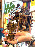 Resin Puschiva Figurine W/ Mirror Puschiva Sticker Box