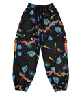Japanese Rainbow Alien Cargo Pants