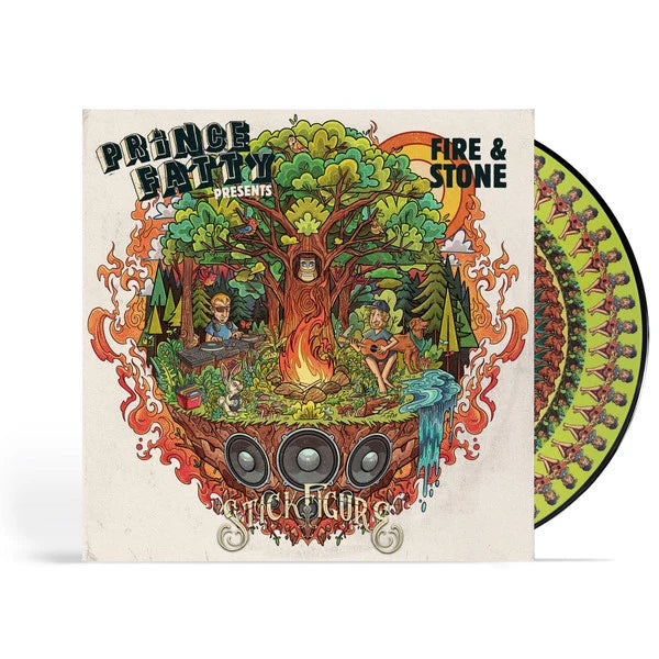 STICK FIGURE x PRINCE FATTY - Fire & Stone [ZOETROPE PICTURE LP]