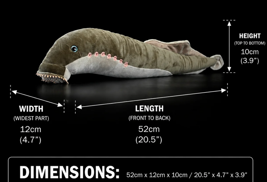 Sea Lamprey Soft Stuffed Plush Toy - Gage Beasley