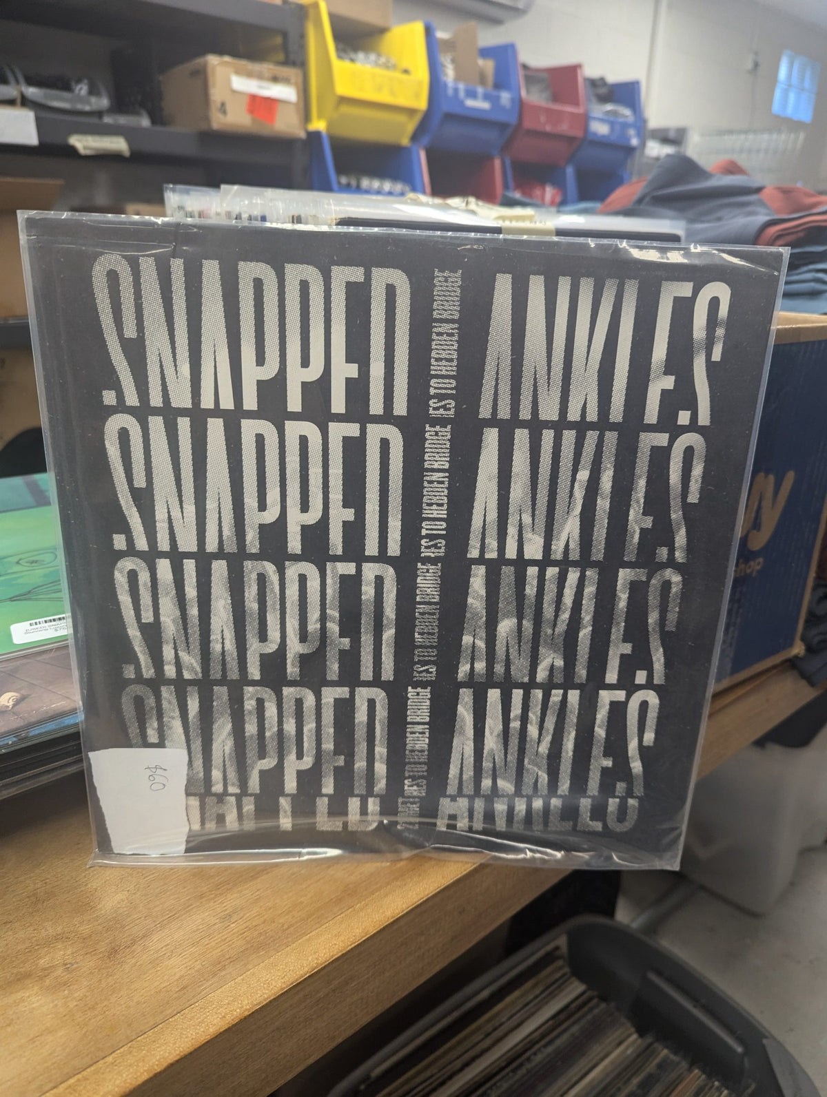 [USED] SNAPPED ANKLES 21 Metres To Hebden Bridge LP [SIGNED]