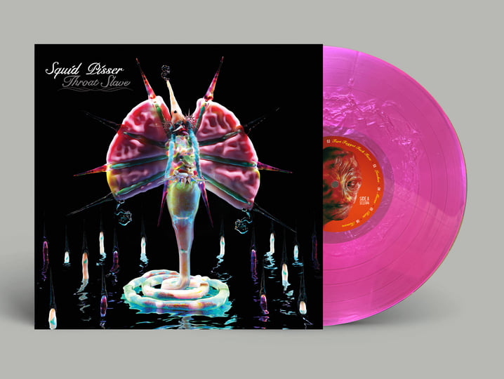 SQUID PISSER - Throat Slave [Irriadiated Pink] LP