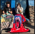 V is for Viagra Faux Sherpa Blanket