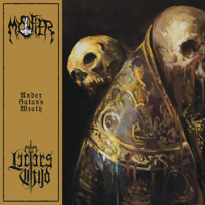 LUCIFER'S CHILD / MYSTIFIER, Under Satan's Wrath, LP