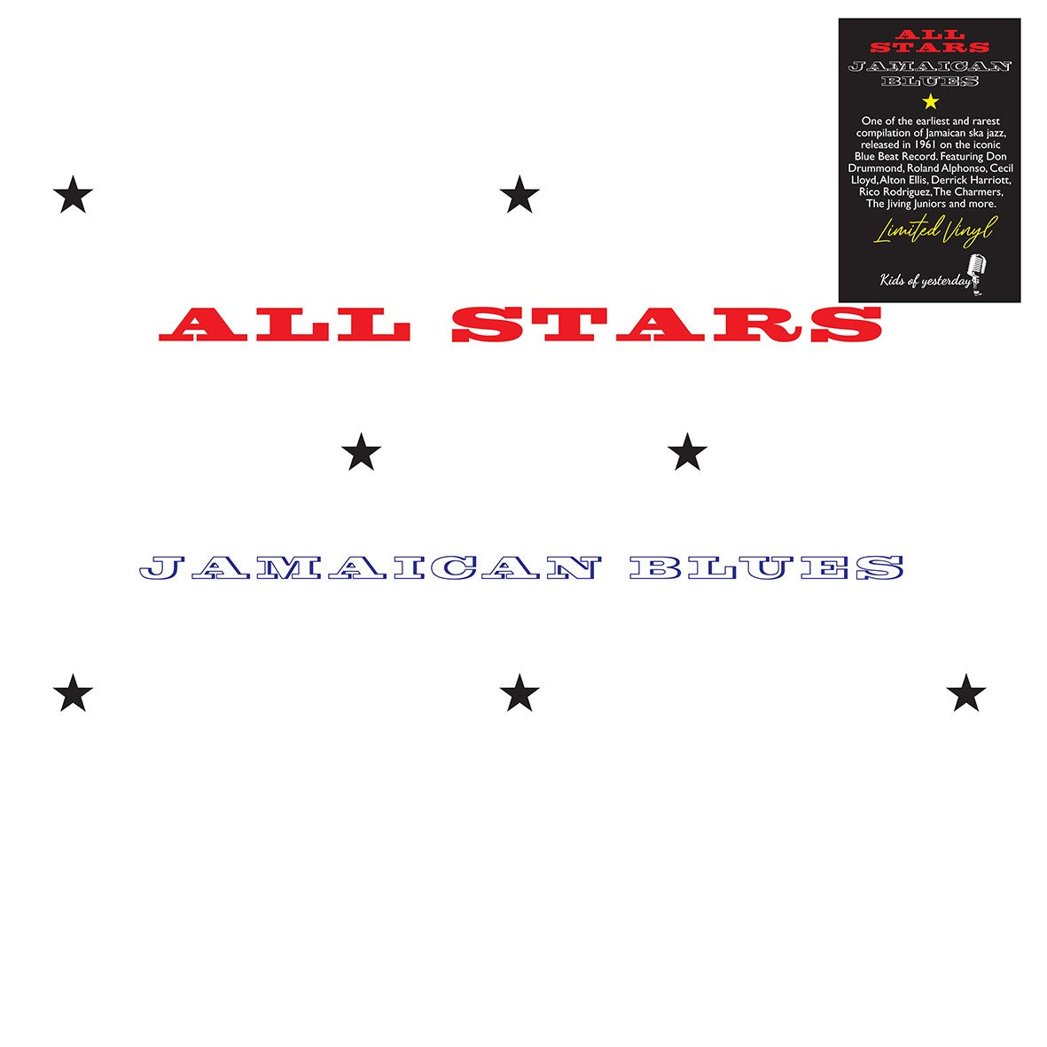VARIOUS ARTIST - ALL STAR JAMAICAN BLUES (LP)