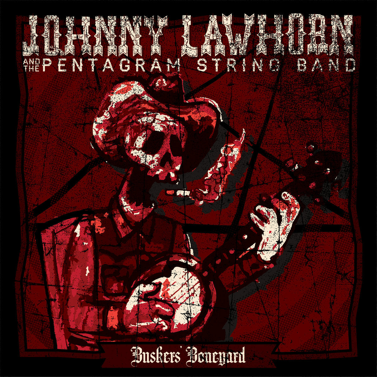 THE PENTAGRAM STRING BAND & JOHNNY LAWHORN - Busker's Boneyard [Cassette/Deluxe Edition]
