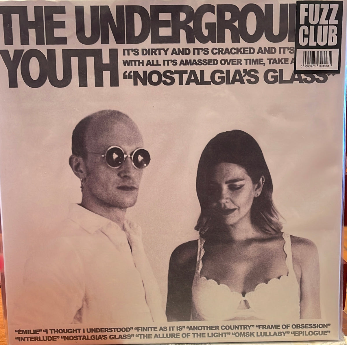 THE UNDERGROUND YOUTH - NOSTALGIA'S GLASS (CLEAR BLUE VINYL)