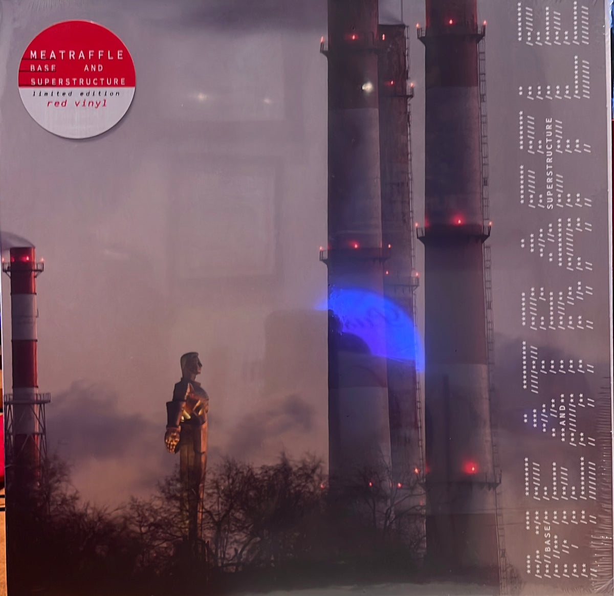 MEATRAFFLE - BASE AND SUPERSTRUCTURE (RED VINYL)
