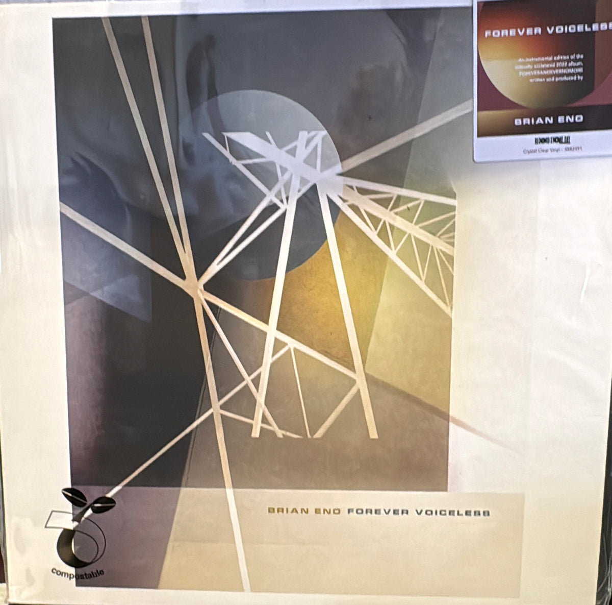 ENO, BRIAN - FOREVER VOICELESS (CRYSTAL CLEAR IVINYL) (RSD23)