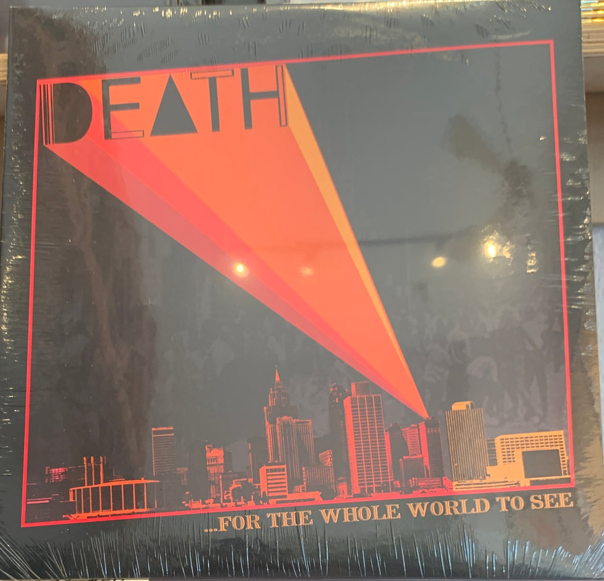 DEATH - FOR THE WHOLE WORLD TO SEE LP