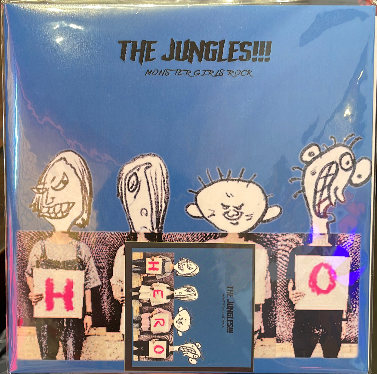The Jungles!!! - Hero 7" LP
