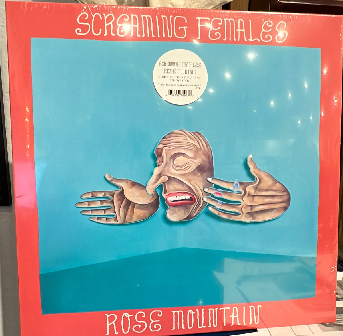 SCREAMING FEMALES - Rose Mountain (Turquoise Tie-Dye Vinyl)