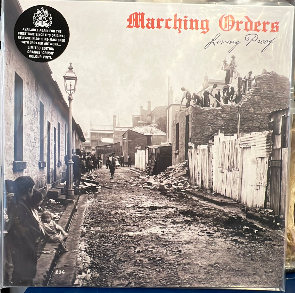 MARCHING ORDERS - Living Proof LP (Orange Variant)