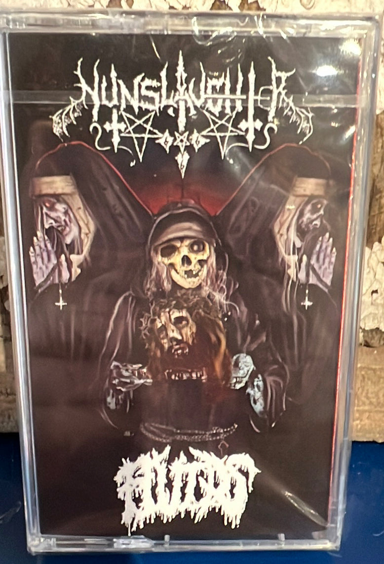 NUNSLAUGHTER & FLUIDS - Split CASSETTE