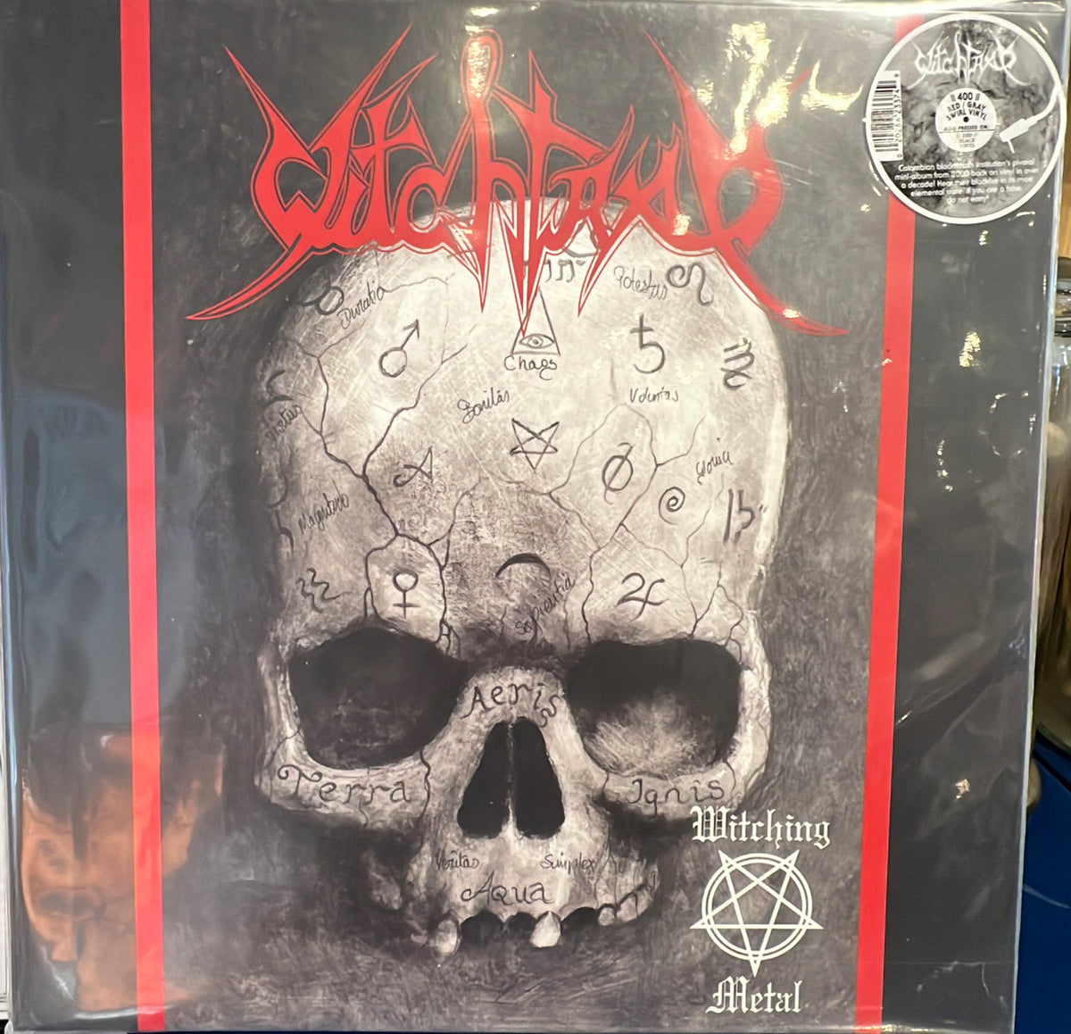 WITCHTRAP - Witching Metal LP (RED/GREY VARIANT)