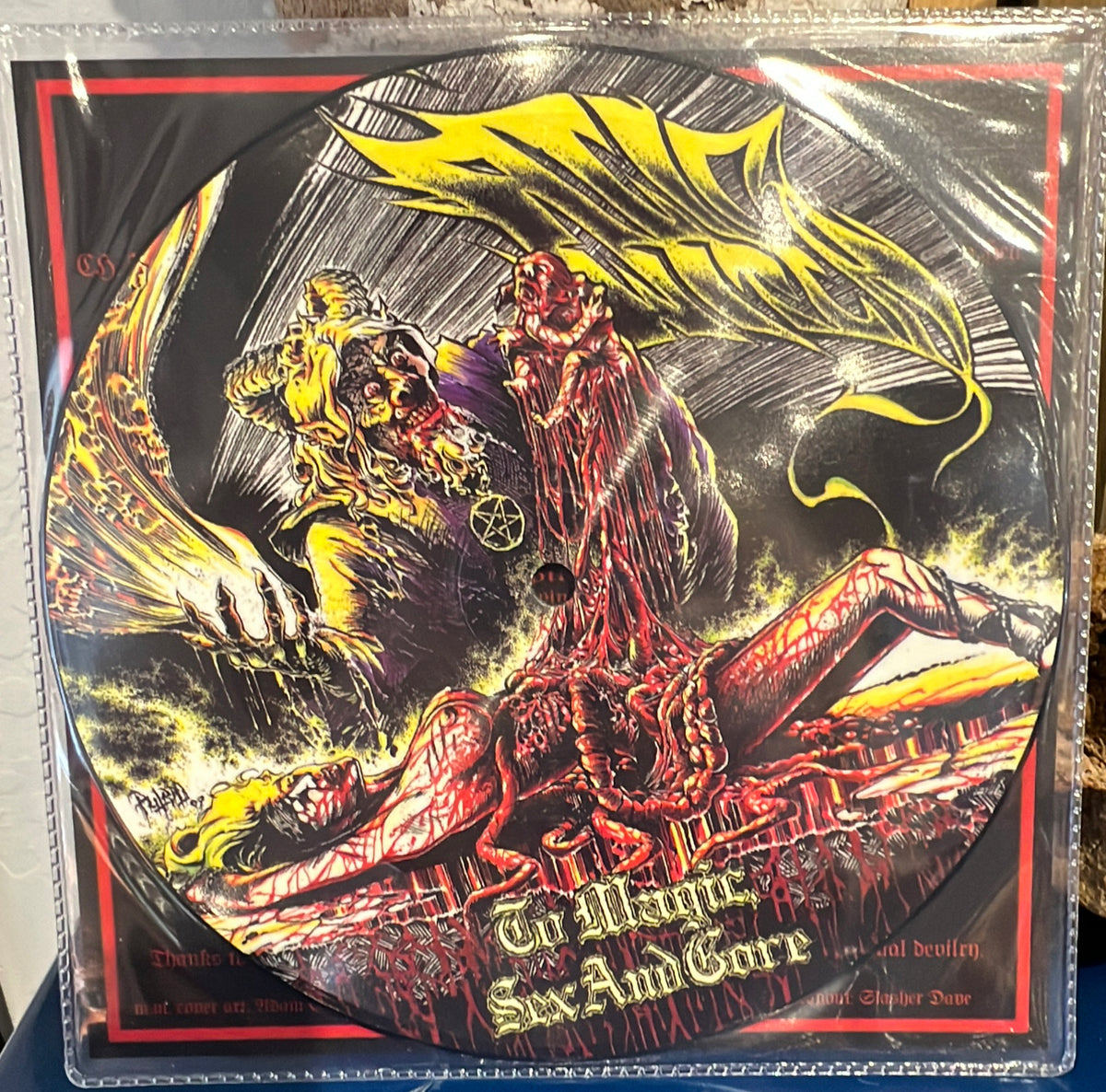 ACID WITCH - Midnight Mass 7" Picture Disc