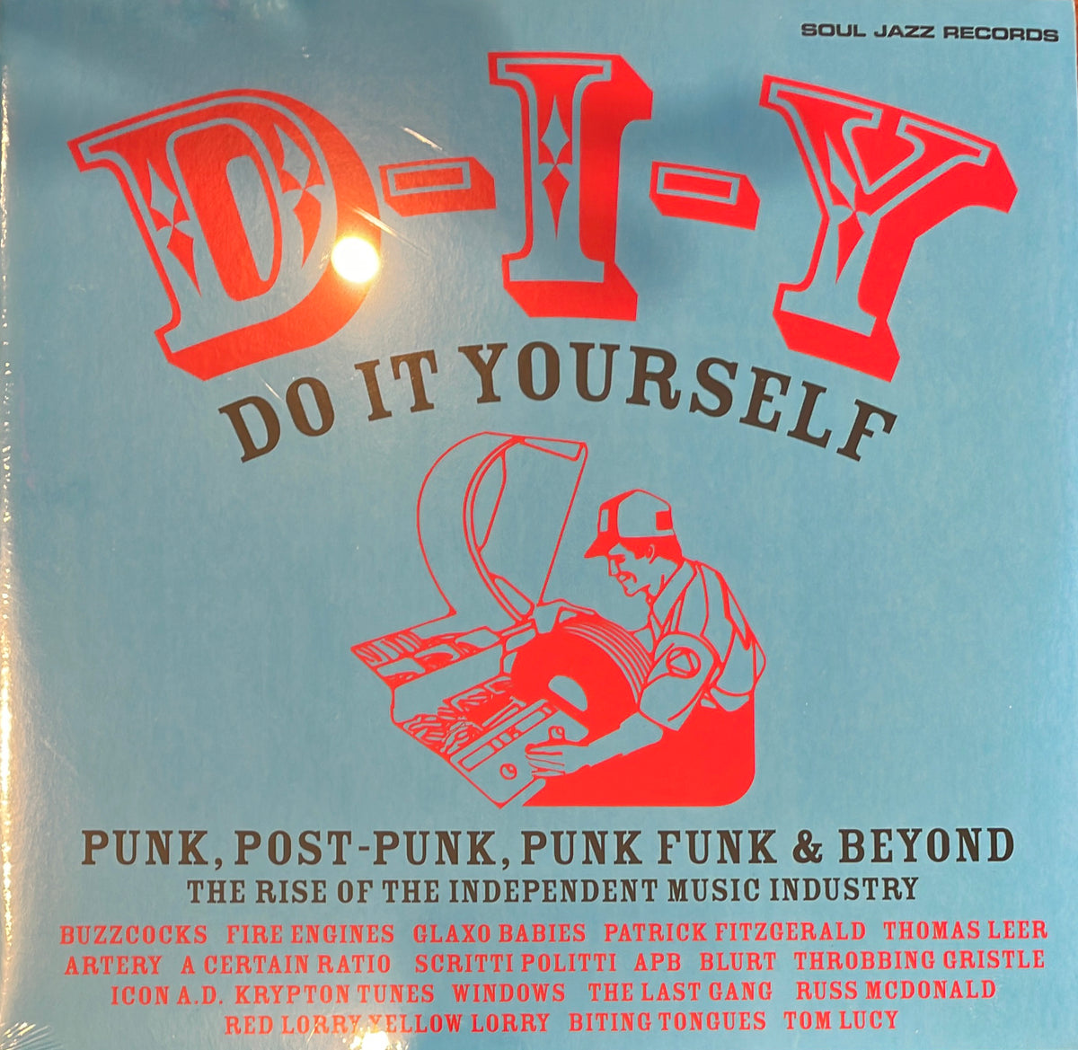 Soul Jazz Records Presents - DIY Do-It-Yourself [ORANGE LP]