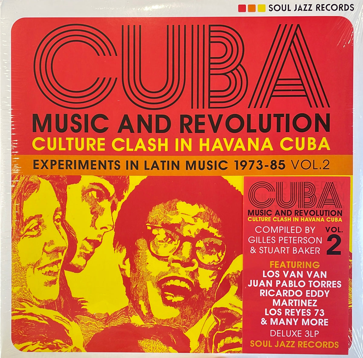 SOUL JAZZ RECORDS - Cuba: Music & Revolution: Culture Clash [3LP]