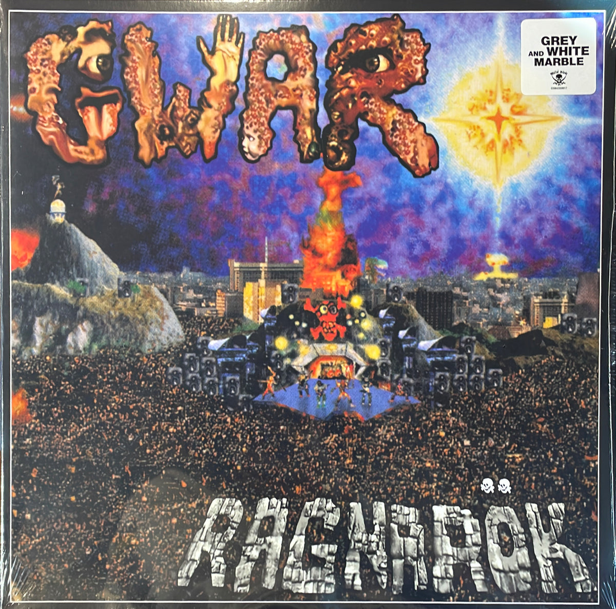 GWAR - Ragnarok [GREY W/ WHITE MARBLE LP]
