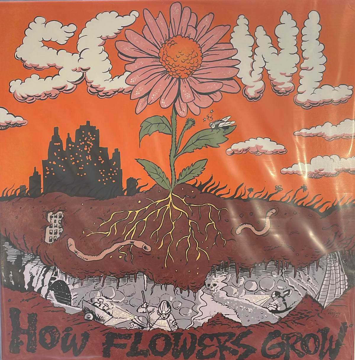 SCOWL How Flowers Grow LP [RED/PINK]