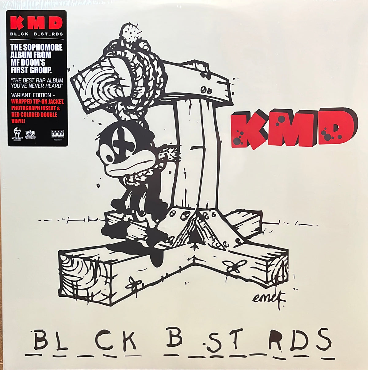 KMD Black Bastards [RED 2LP]
