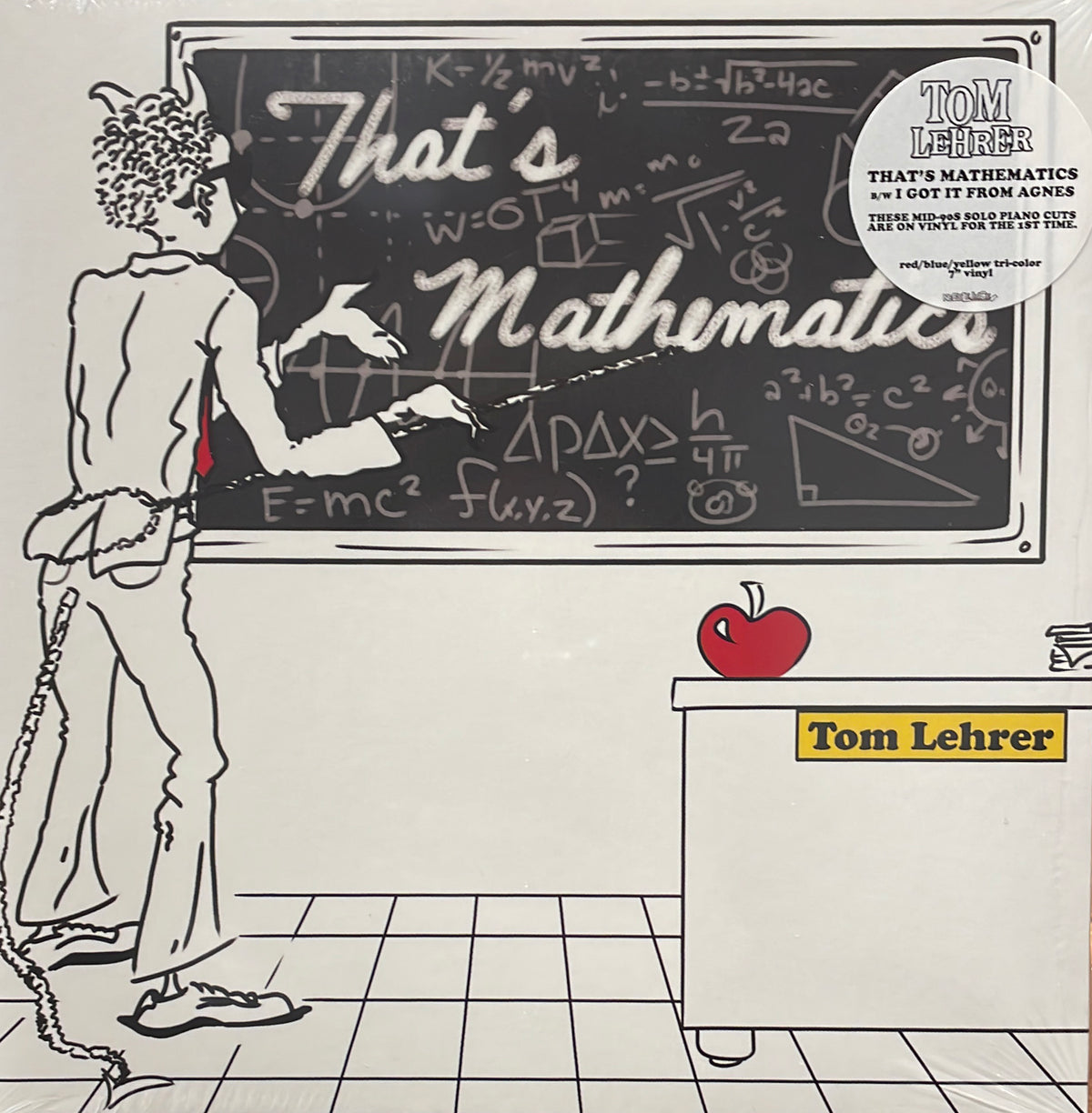 LEHRER, TOM - That's Mathematics [TRI-COLOR 7"]