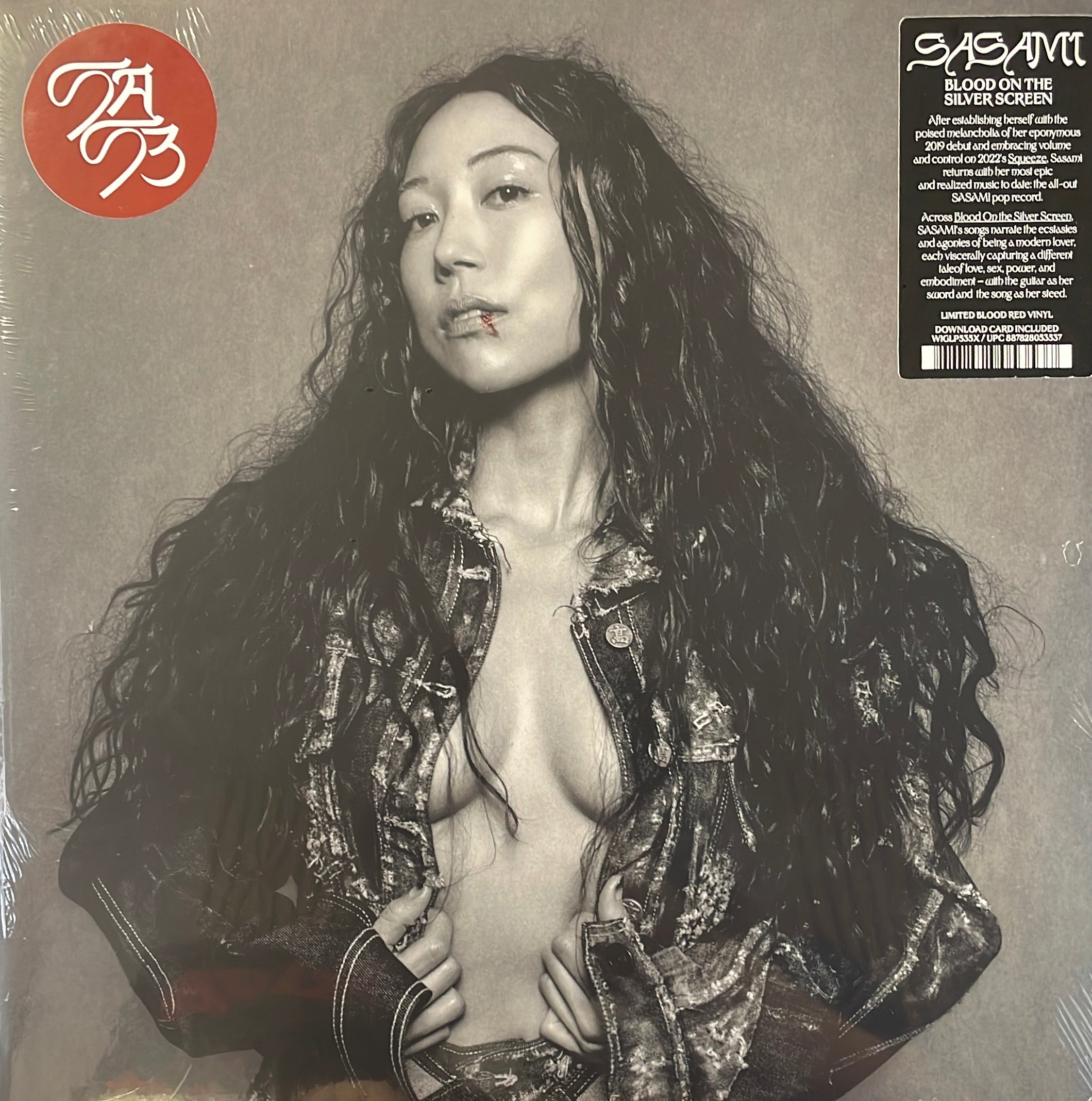 SASAMI - Blood On The Silver Screen LP [Blood Red Vinyl]