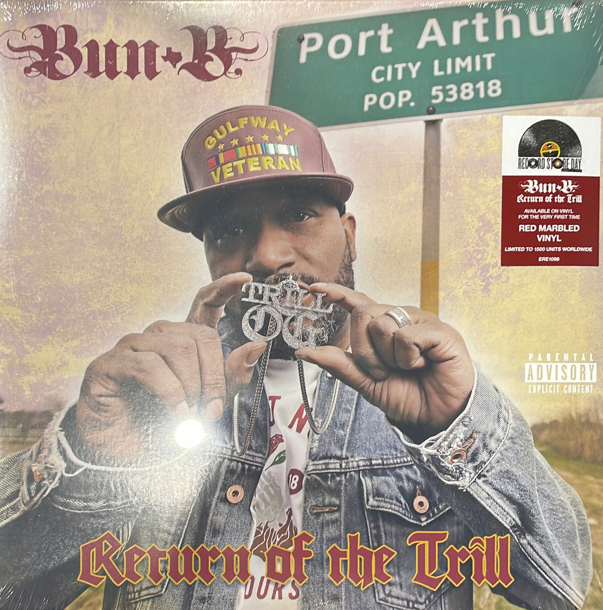 BUN B - Return of the Trill [RED MARBLED 2LP] RSD2025