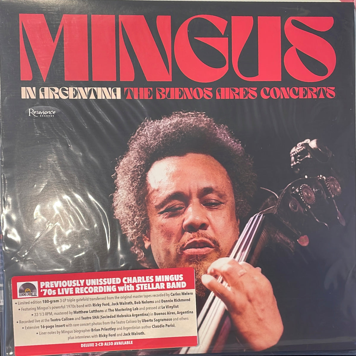 MINGUS, CHARLES - In Argentina: The Buenos Aires Concerts [180G  3LP] RSD2025
