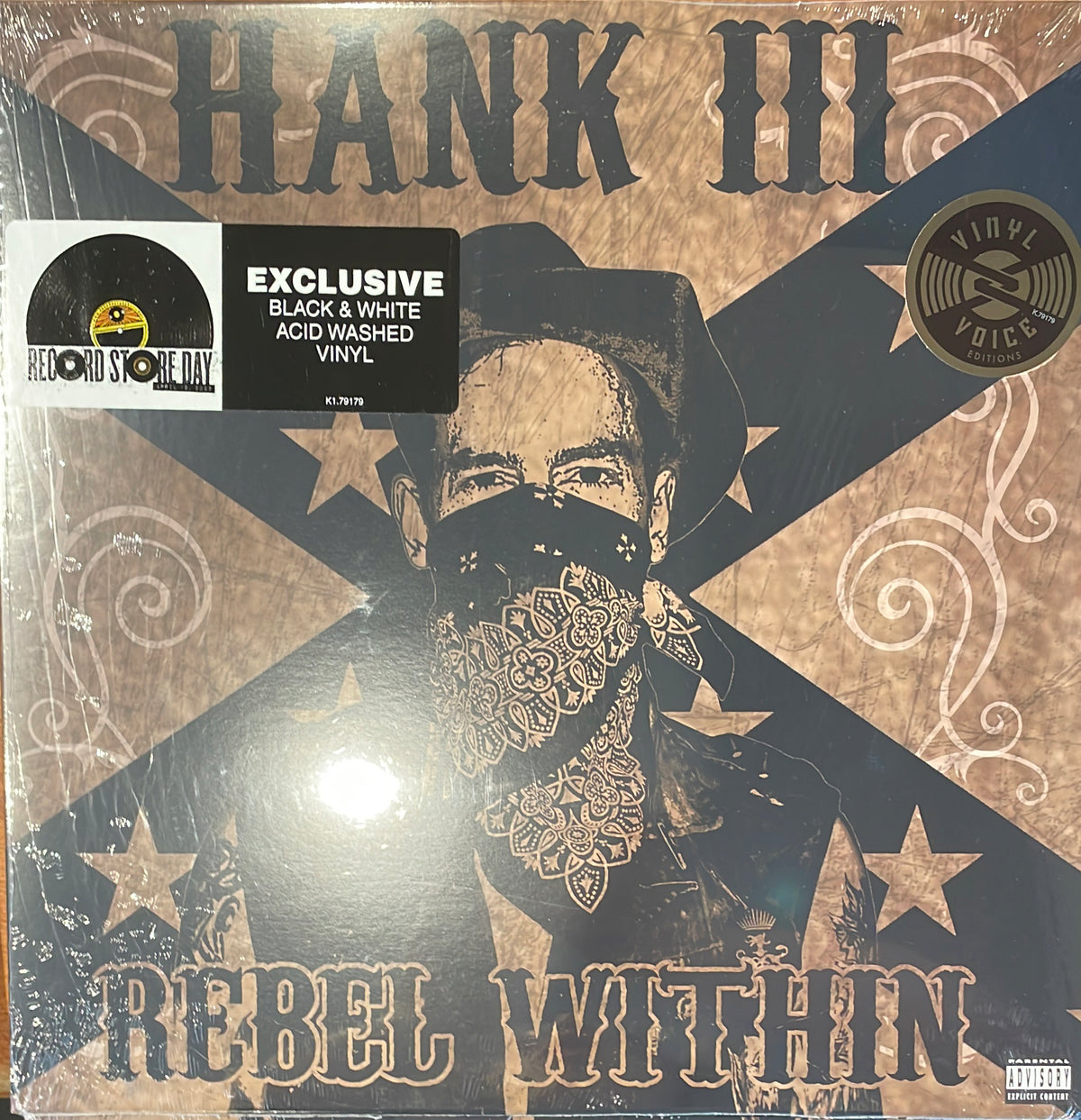 HANK III - Rebel Within [ACID-WASHED LP] RSD2025