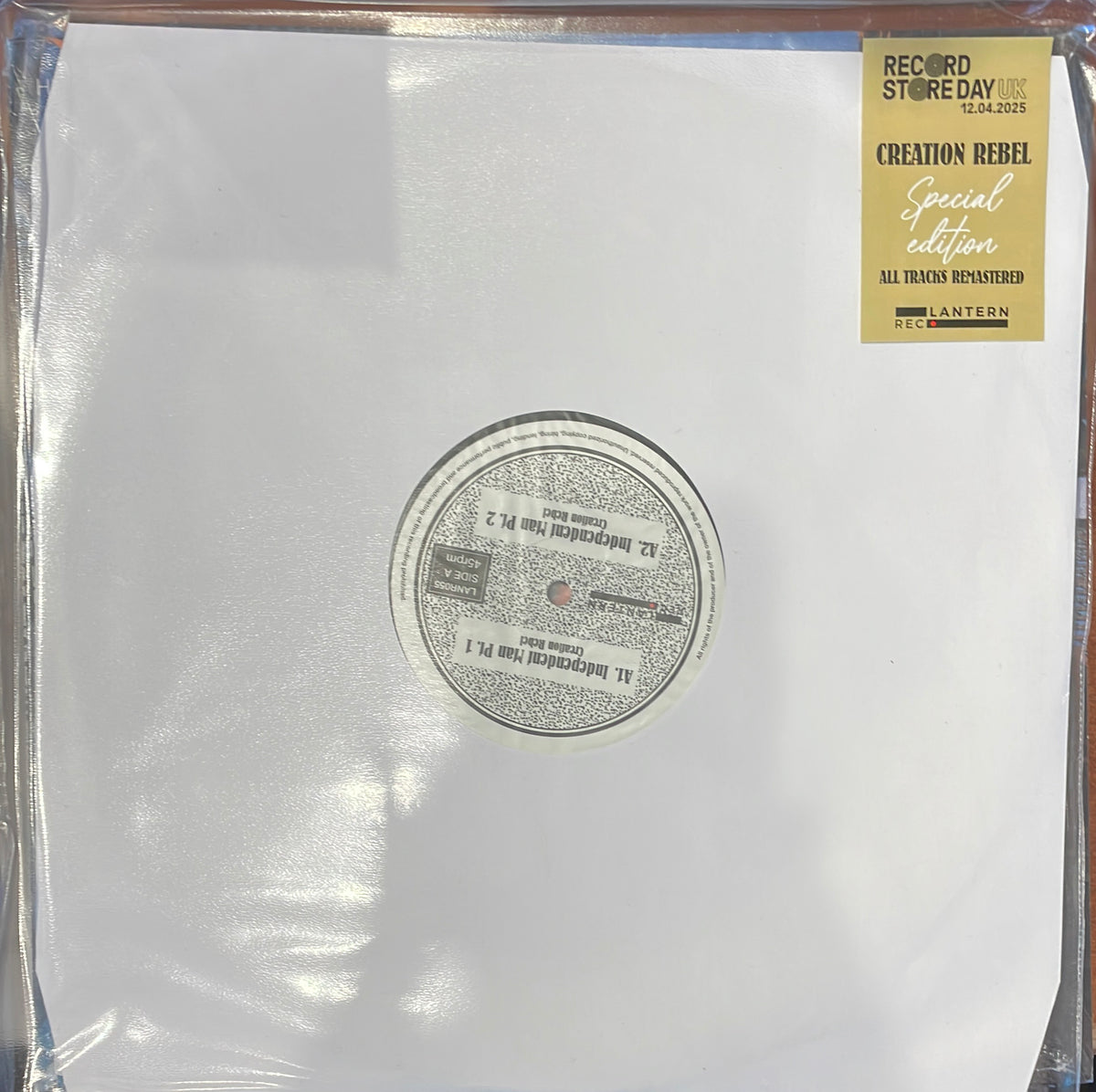 CREATION REBEL - Independent 12" RSD2025