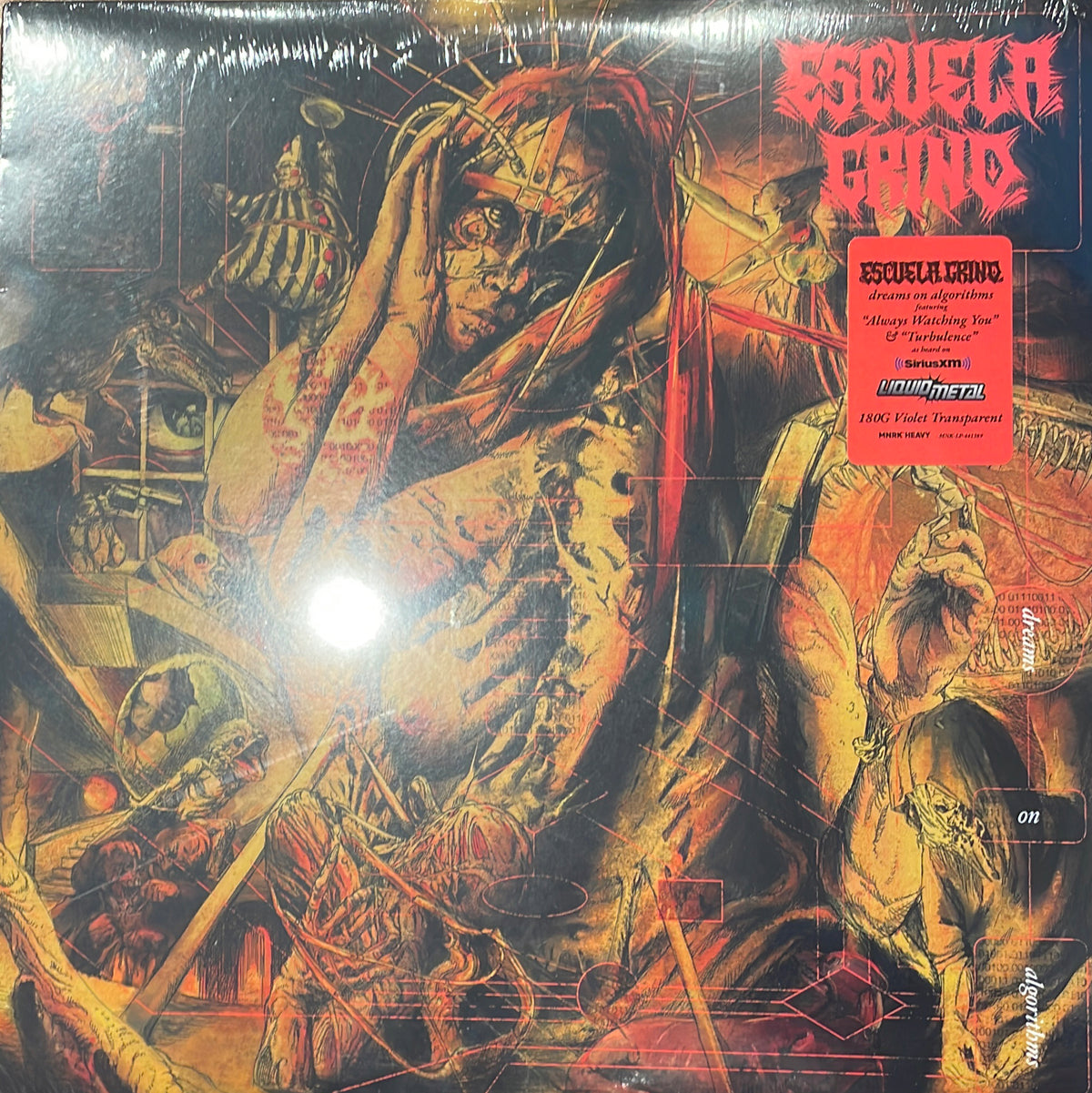 ESCUELA GRIND - Dreams on Algorithms [TRANSPARENT VIOLET LP]
