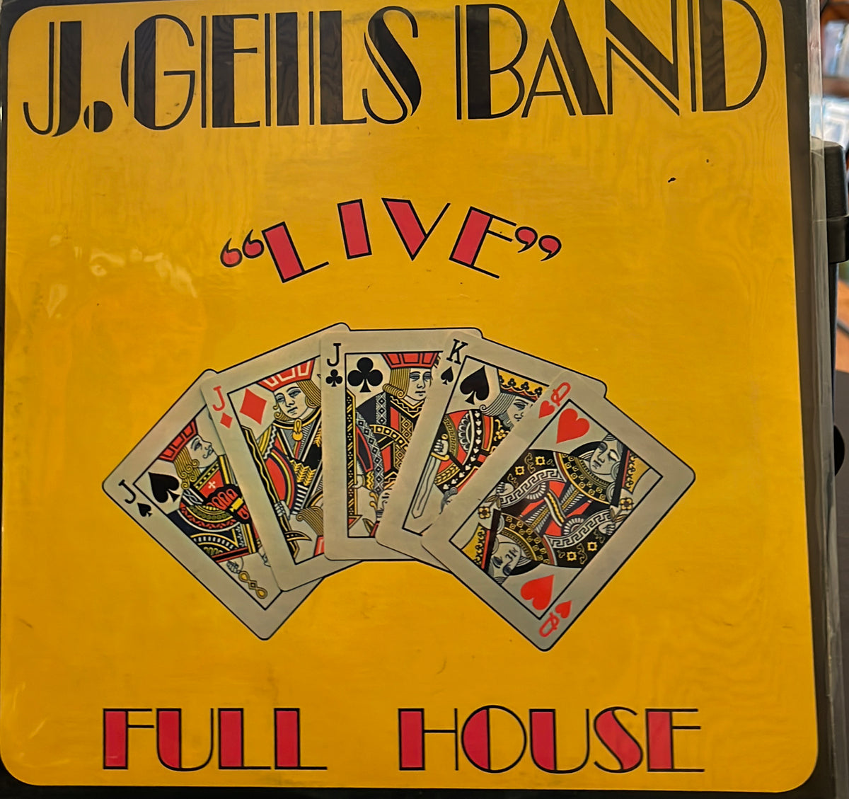 [USED] J. GEILS BAND Live: Full House LP
