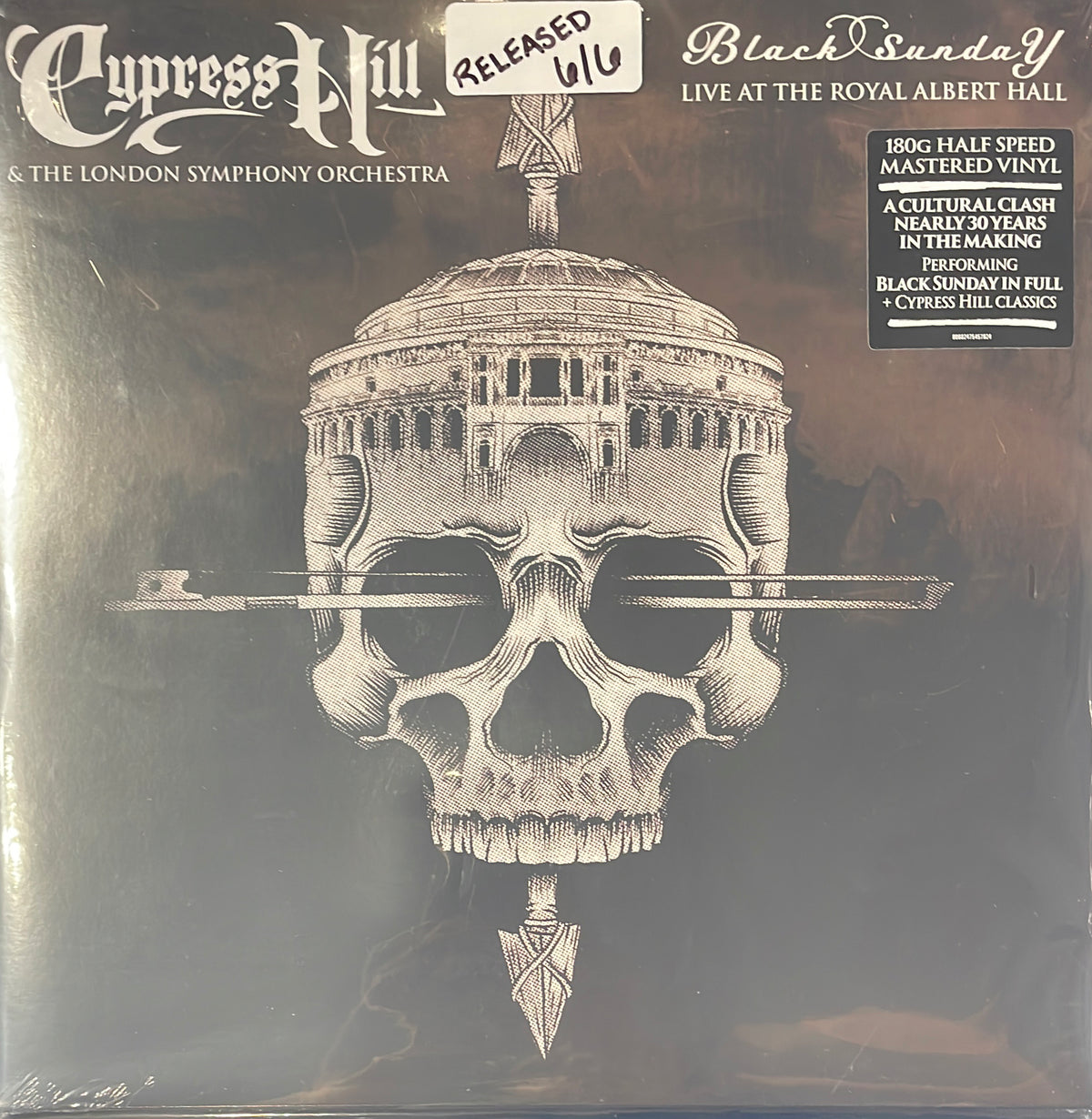 CYPRESS HILL & THE LONDON SYMPHONY ORCHESTRA - Black Sunday Live At The Royal Albert Hall (180G / 2LP)
