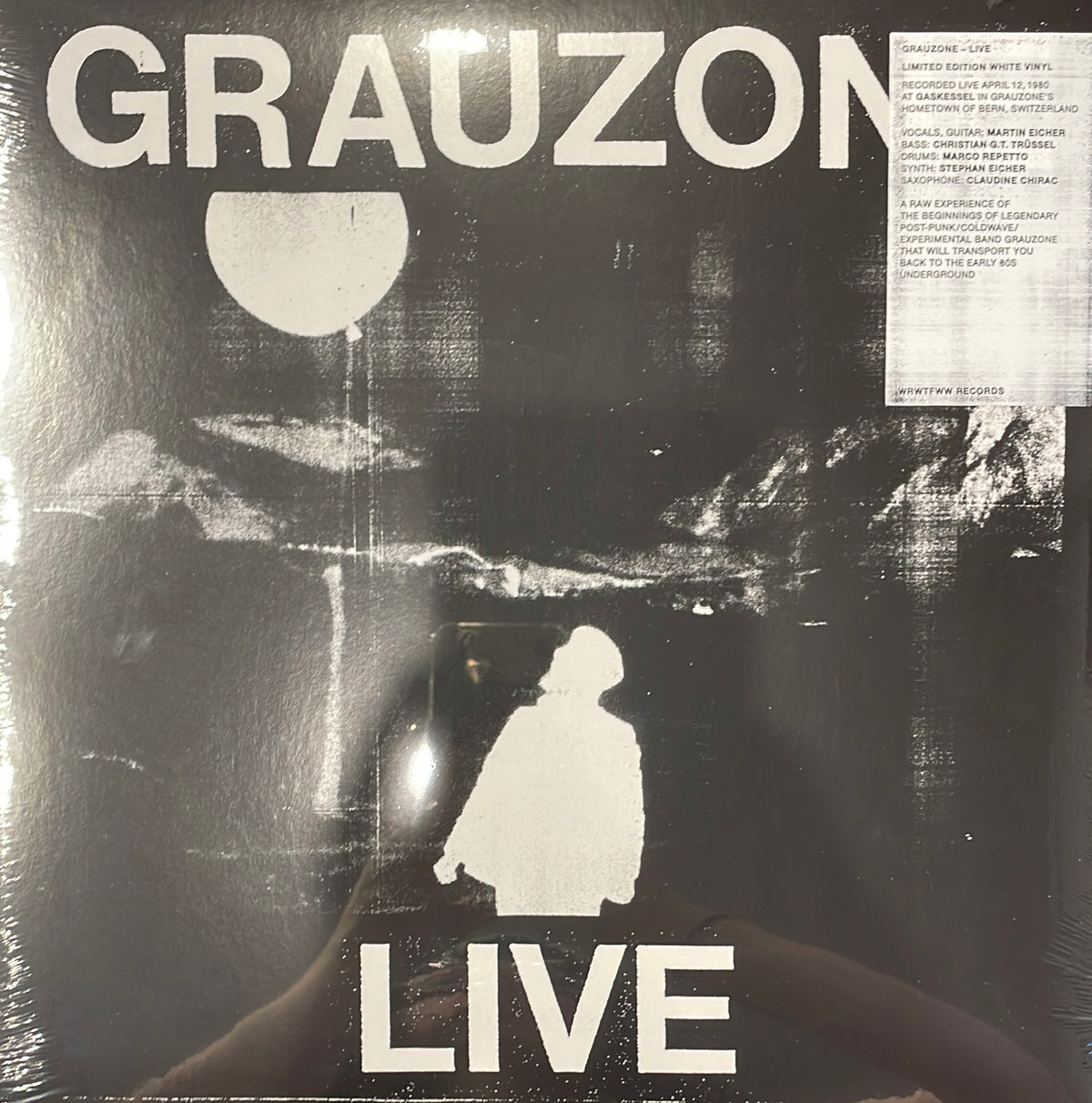 GRAUZONE - Live LP [Limited Edition White]