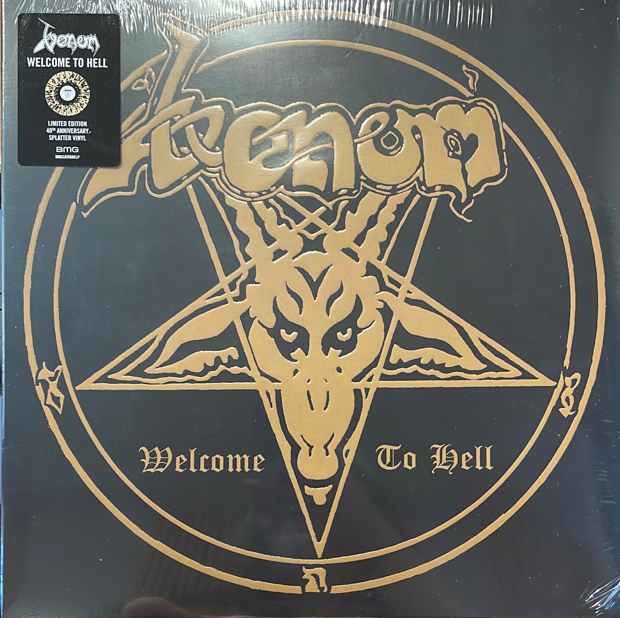 VENOM - Welcome to Hell (40th Anniversary) [SPLATTER LP]