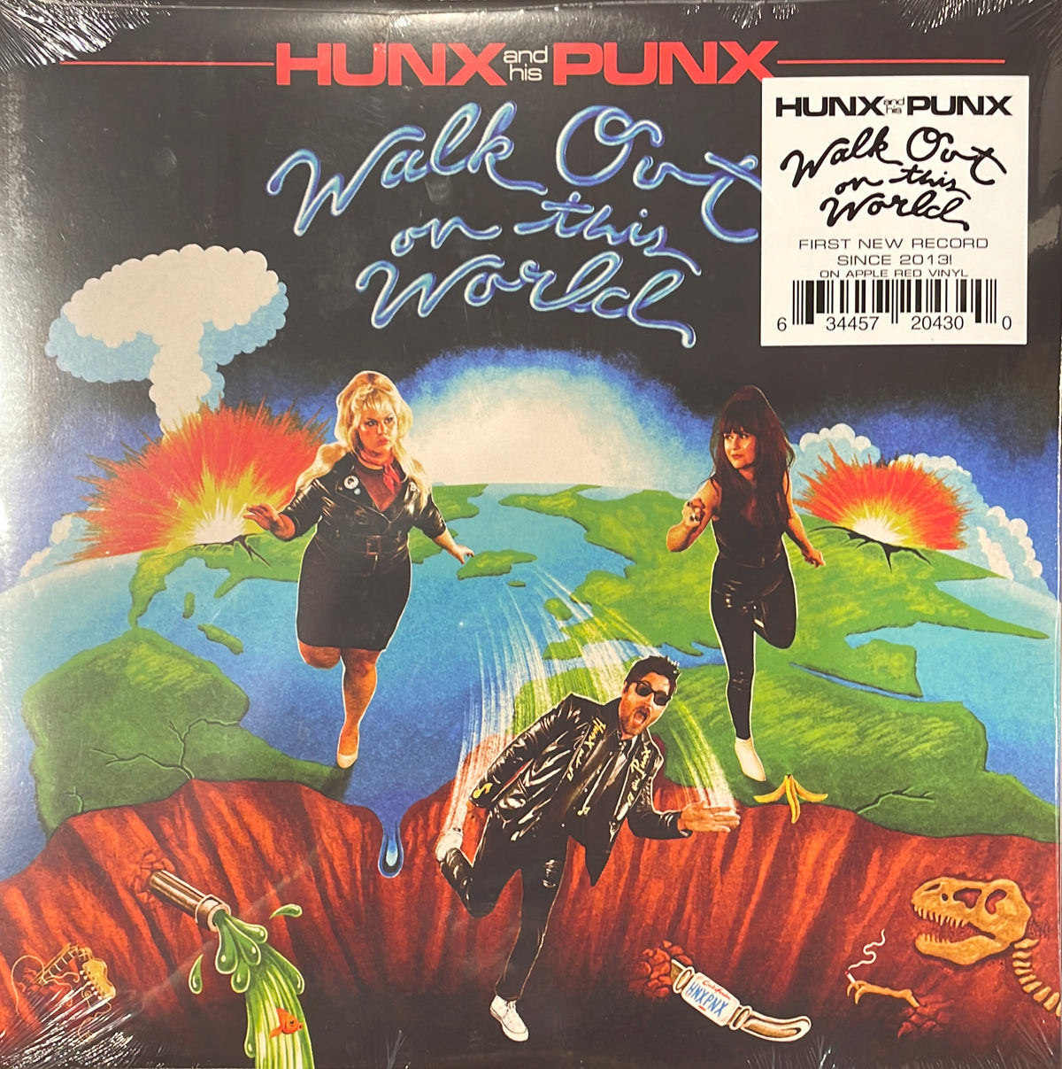 HUNX AND HIS PUNX - Walk Out On This World [Opaque Apple Red LP]
