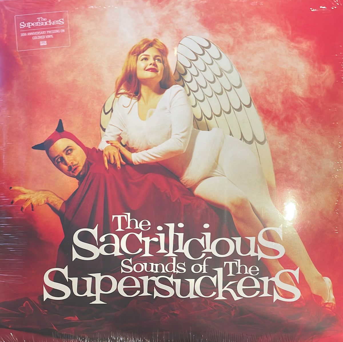 THE SUPERSUCKERS - The Sacrilicious Sounds Of.. [RED LP]