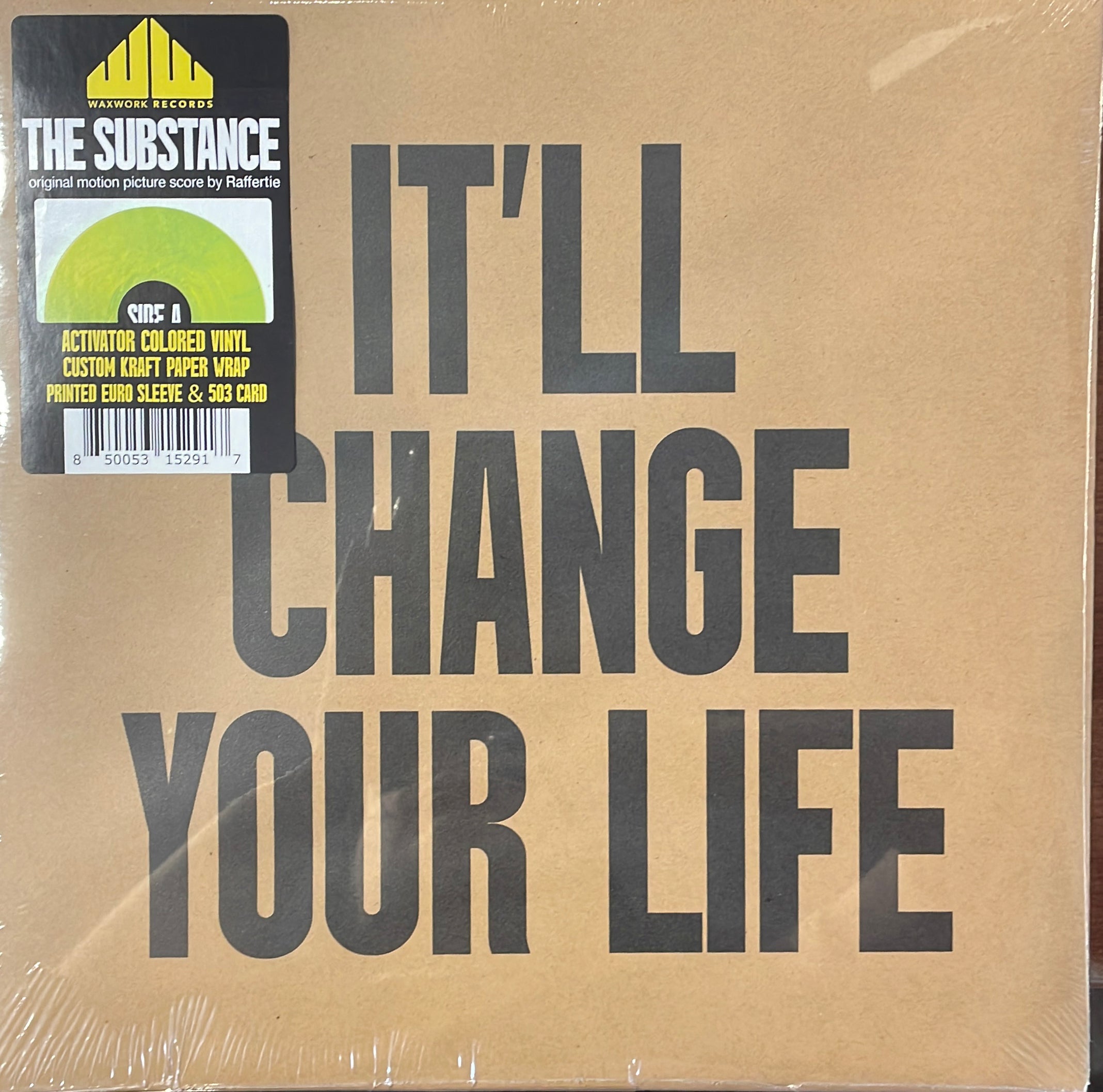 RAFFERTIE - The Substance OST [ACTIVATOR GREEN LP]