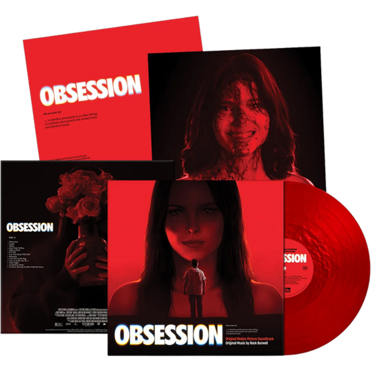 ROCK BURWELL - Obsession Soundtrack [Red LP]