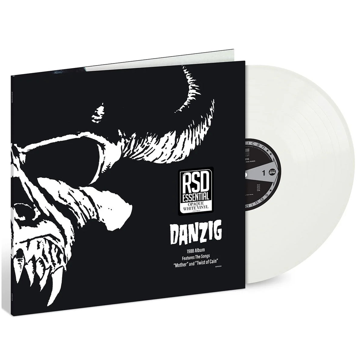 DANZIG - S/T [WHITE LP]