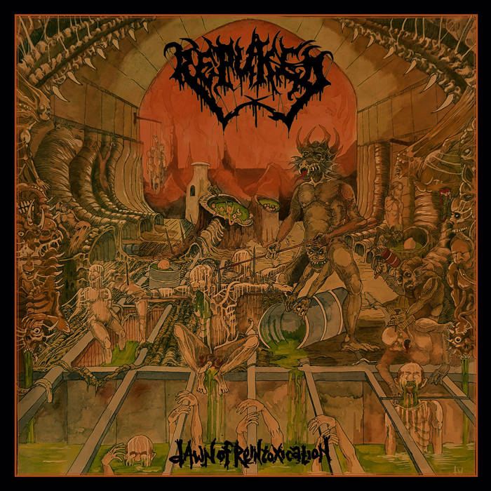 REPUKED Dawn Of Reintoxication [GREEN LP]