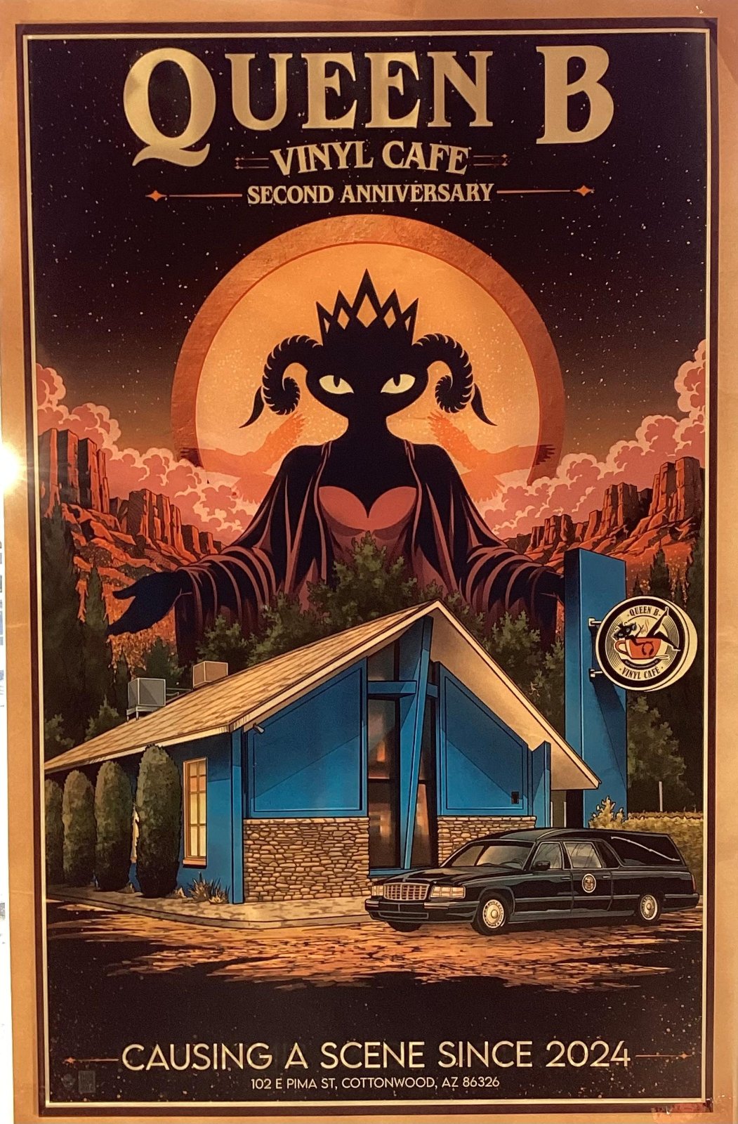 QBVC 2 Year Anniversary Poster (11x7)