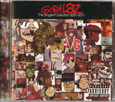 GORILLAZ - Singles Collection 2001-2011 [CD]