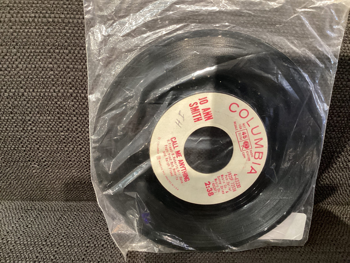 [USED] JO ANN SMITH Call Me Anything 45 LP
