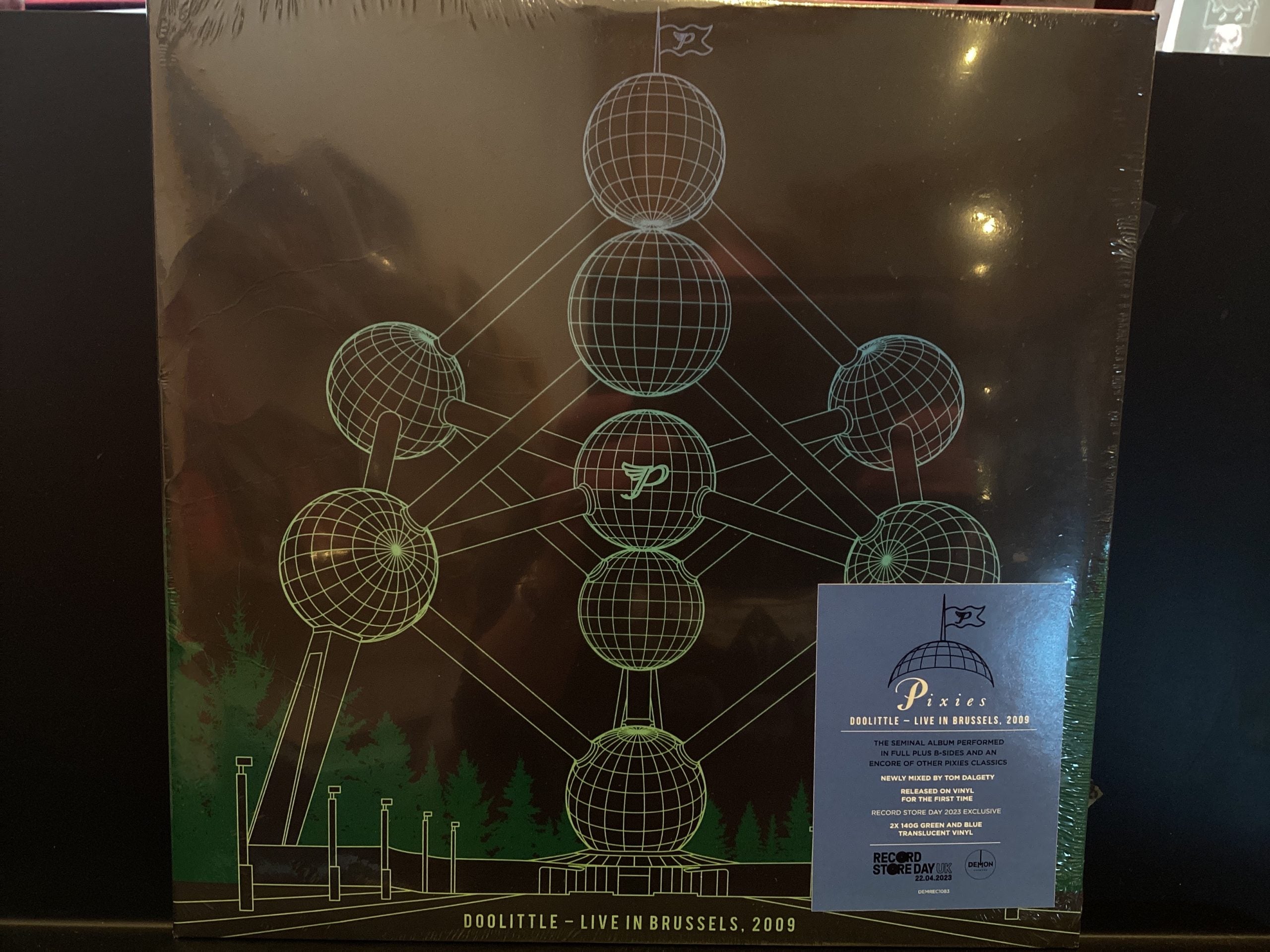 PIXIES - DOOLITTLE - LIVE IN BRUSSELS, 2009 (2LP/140G/GREEN & TANGERINE) (RSD23)